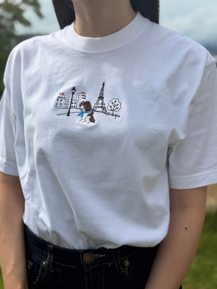 パリのお散歩シリーズ Tシャツ