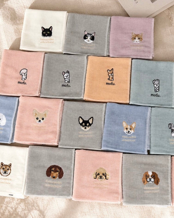 刺繍ハンカチ