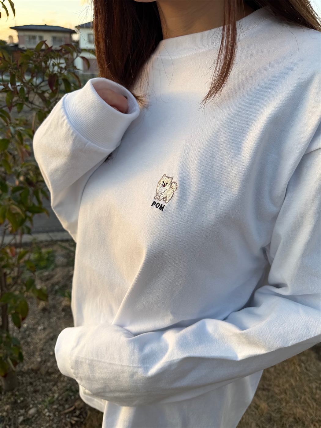刺繍ディテール