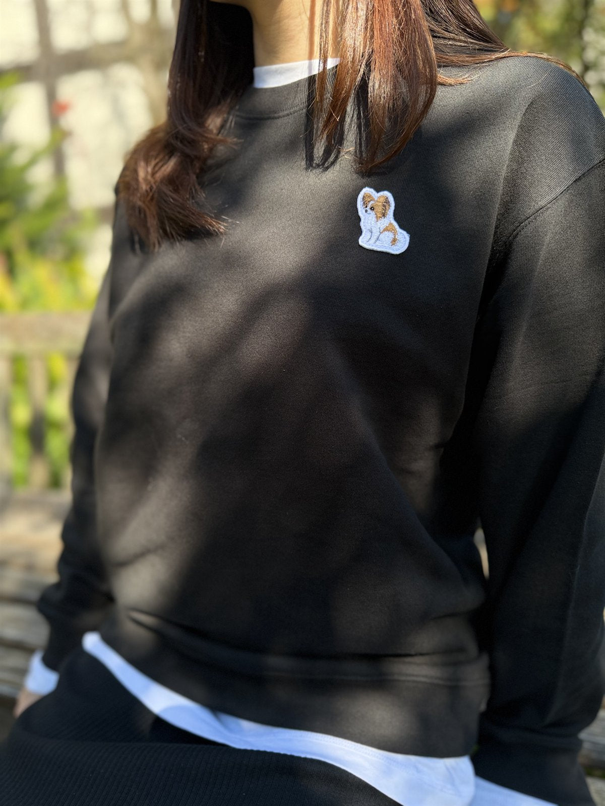 on the bench