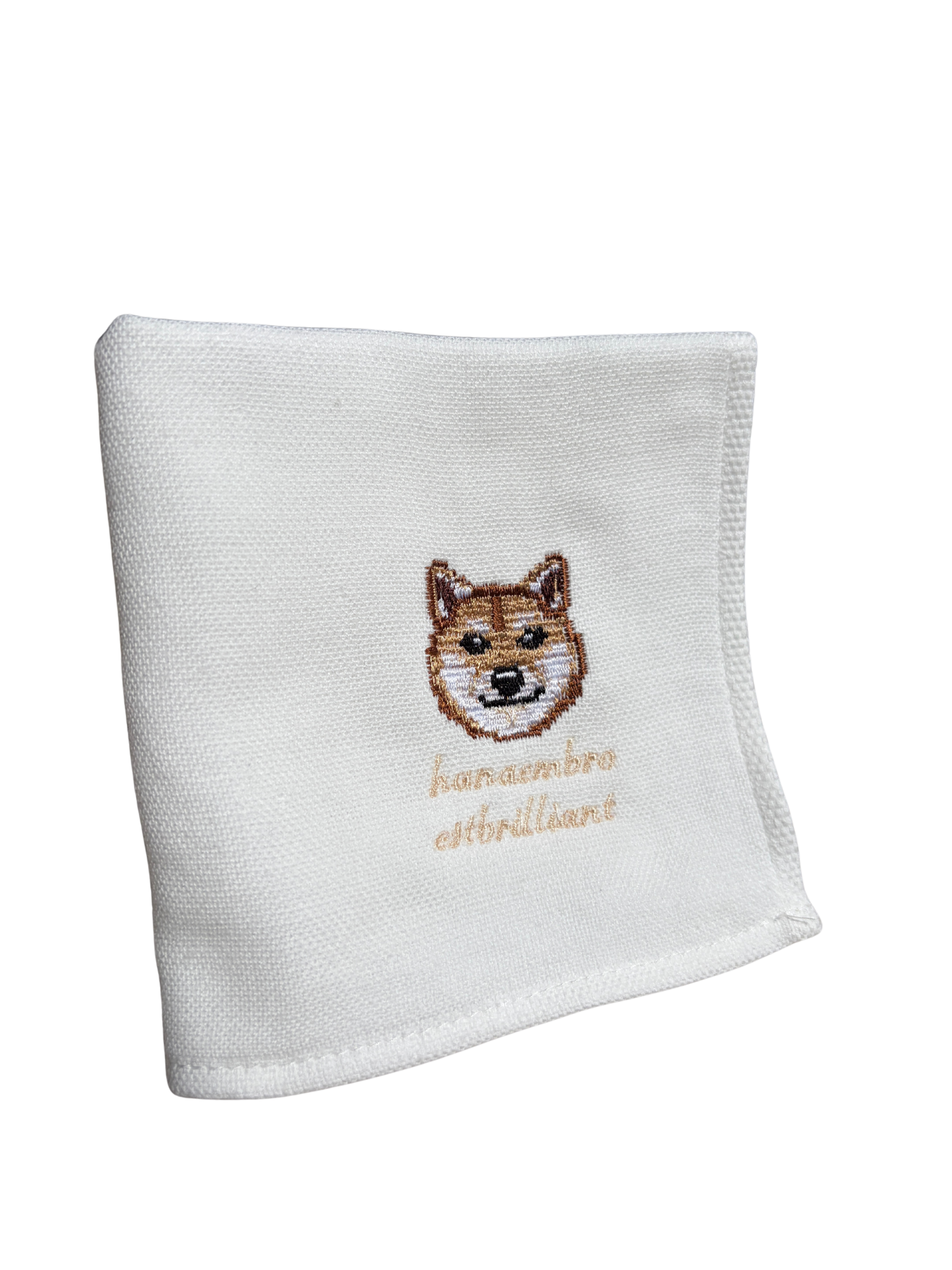 柴犬ハンカチ 全体