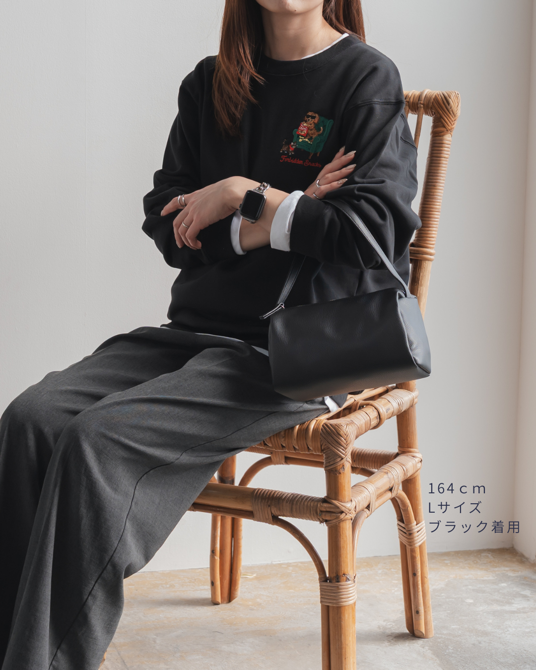 【ダックスフンド】クルーネックスウェット(1月初旬～1月中旬発送予定)