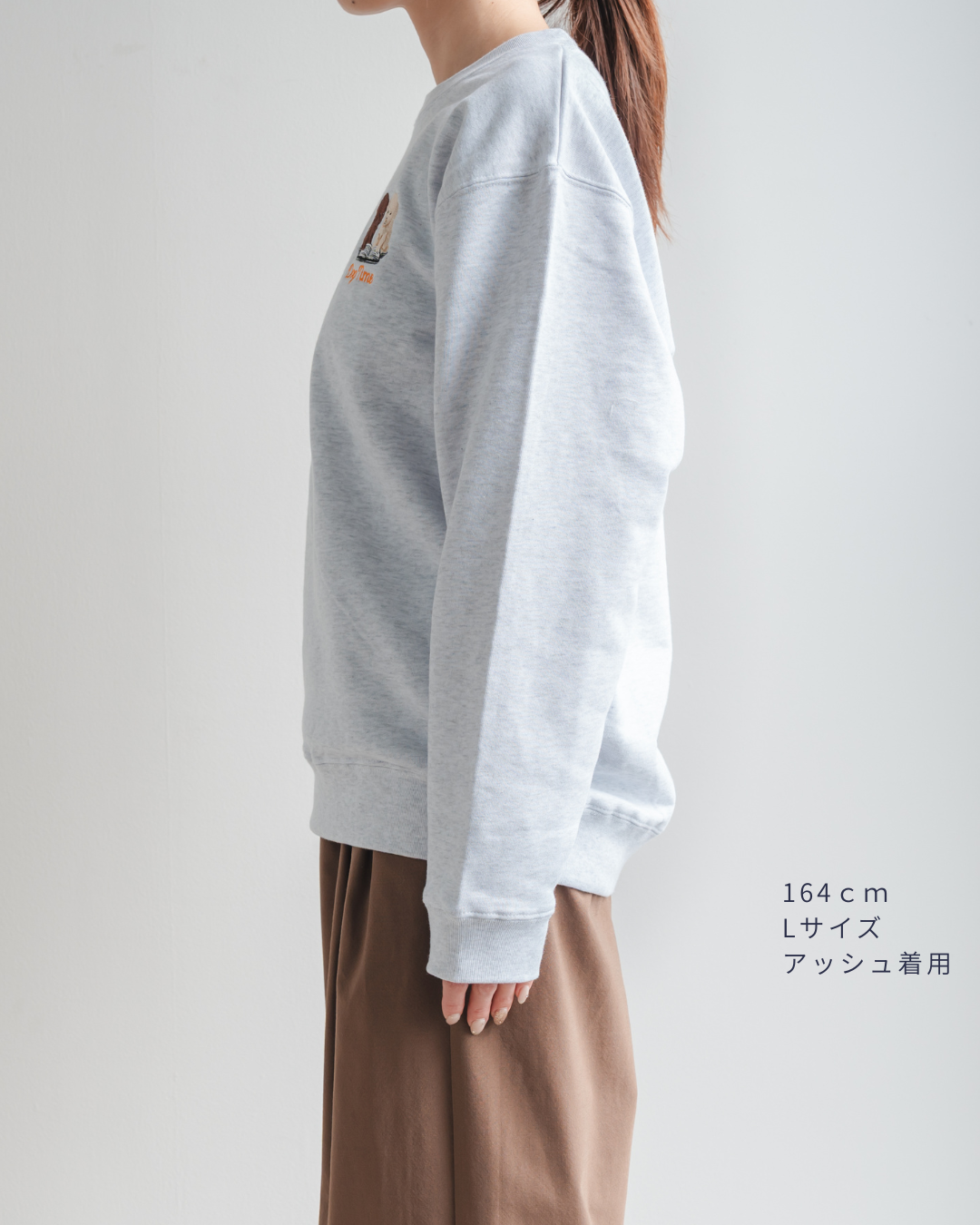 【トイプードル】クルーネックスウェット(1月初旬～1月中旬発送予定)