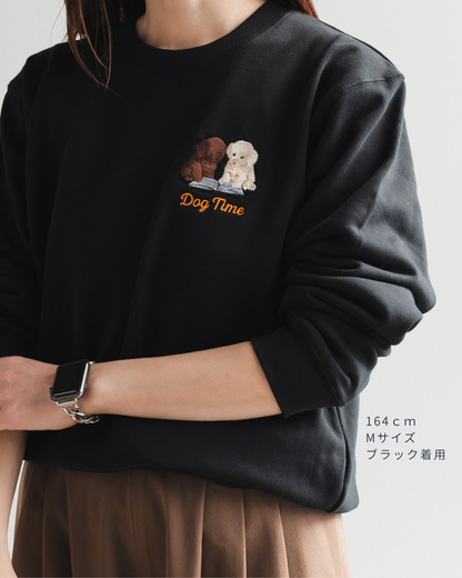 【トイプードル】クルーネック(Dog Time)
