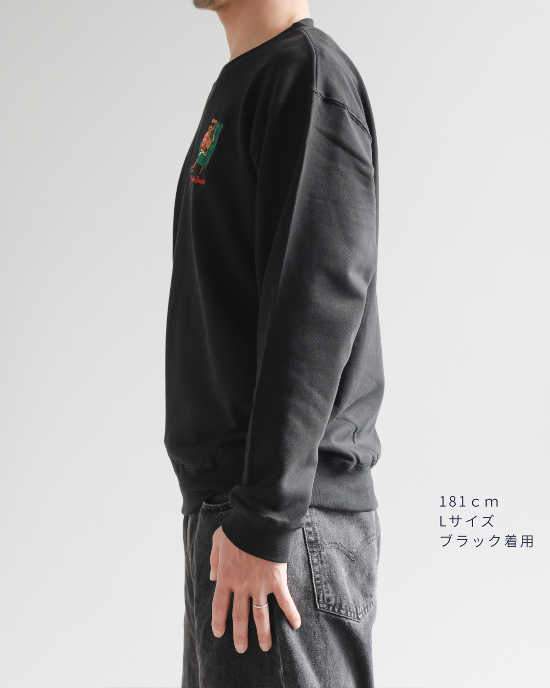 【ダックスフンド】クルーネックスウェット(1月初旬～1月中旬発送予定)