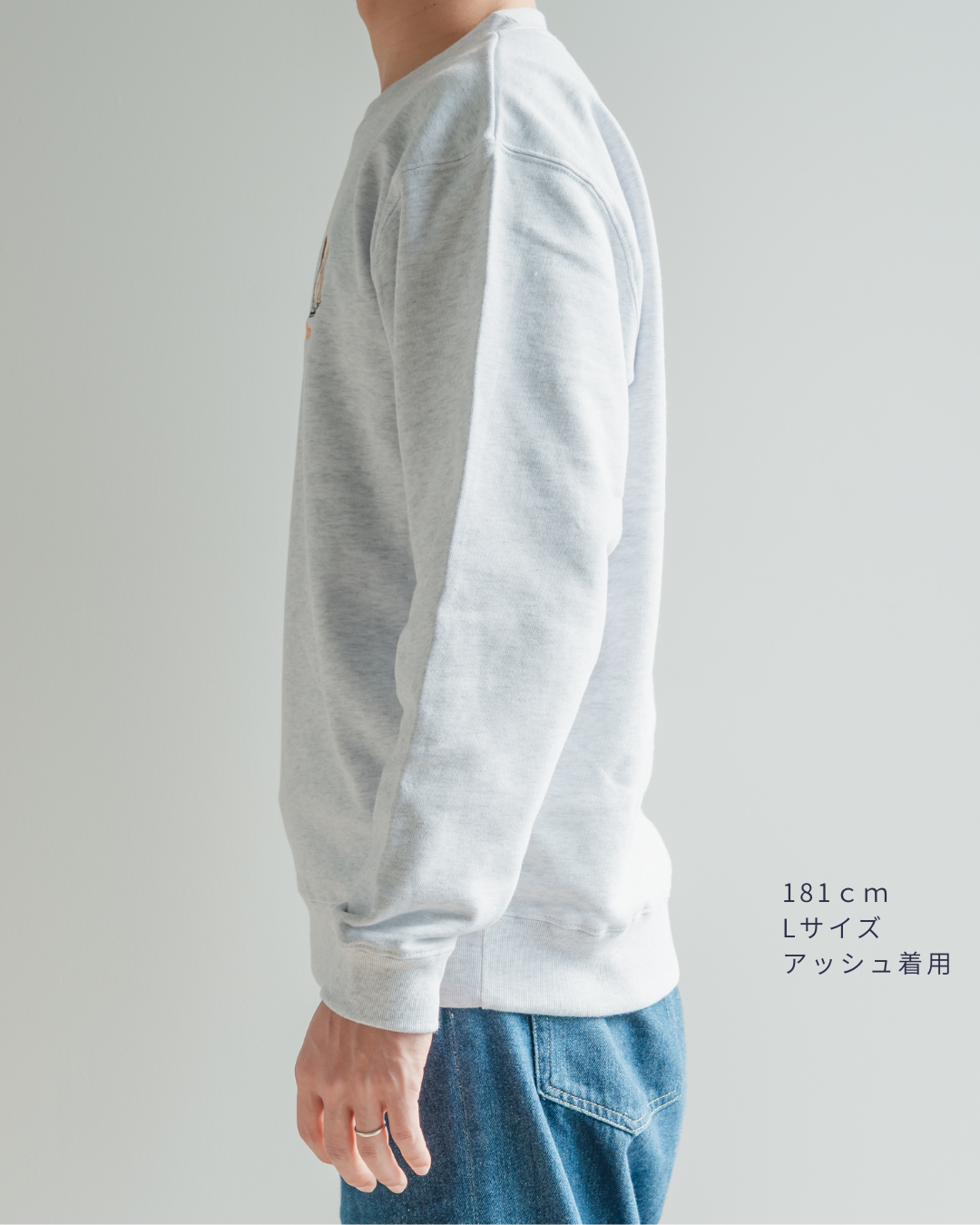 【トイプードル】クルーネックスウェット(1月初旬～1月中旬発送予定)