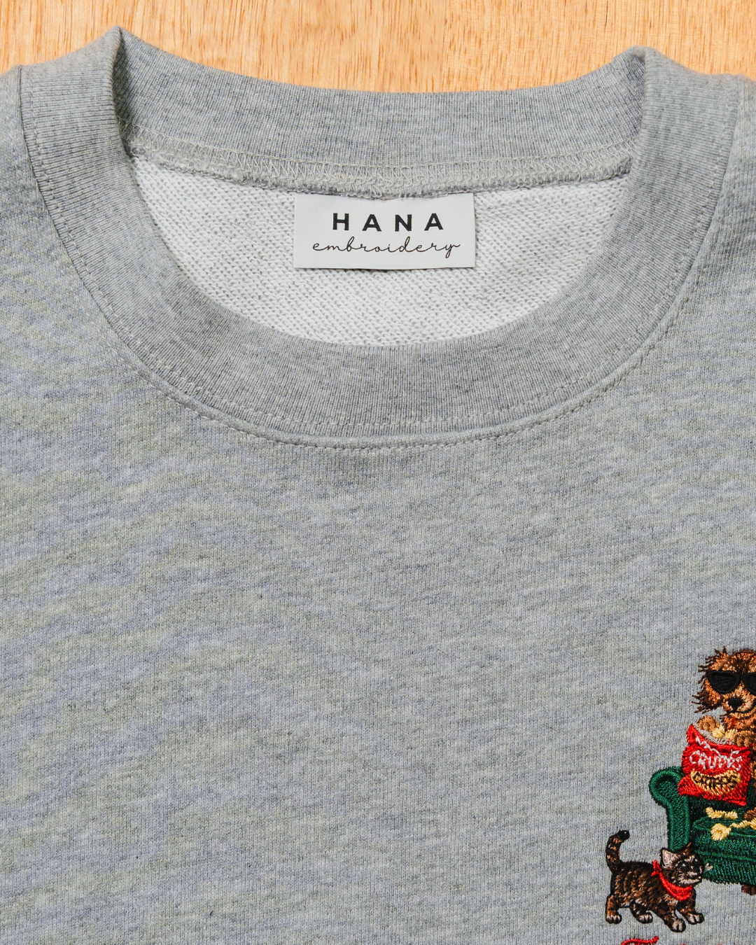 【ダックスフンド】クルーネックスウェット(1月初旬～1月中旬発送予定)