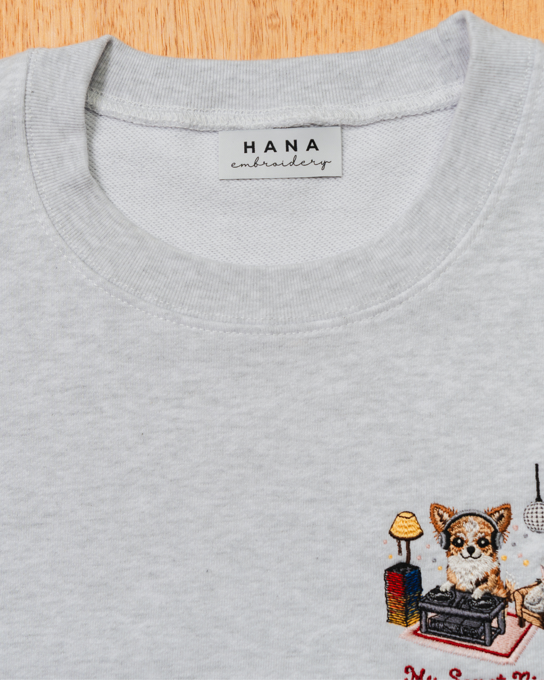 【チワワ】クルーネックスウェット(1月初旬～1月中旬発送予定)