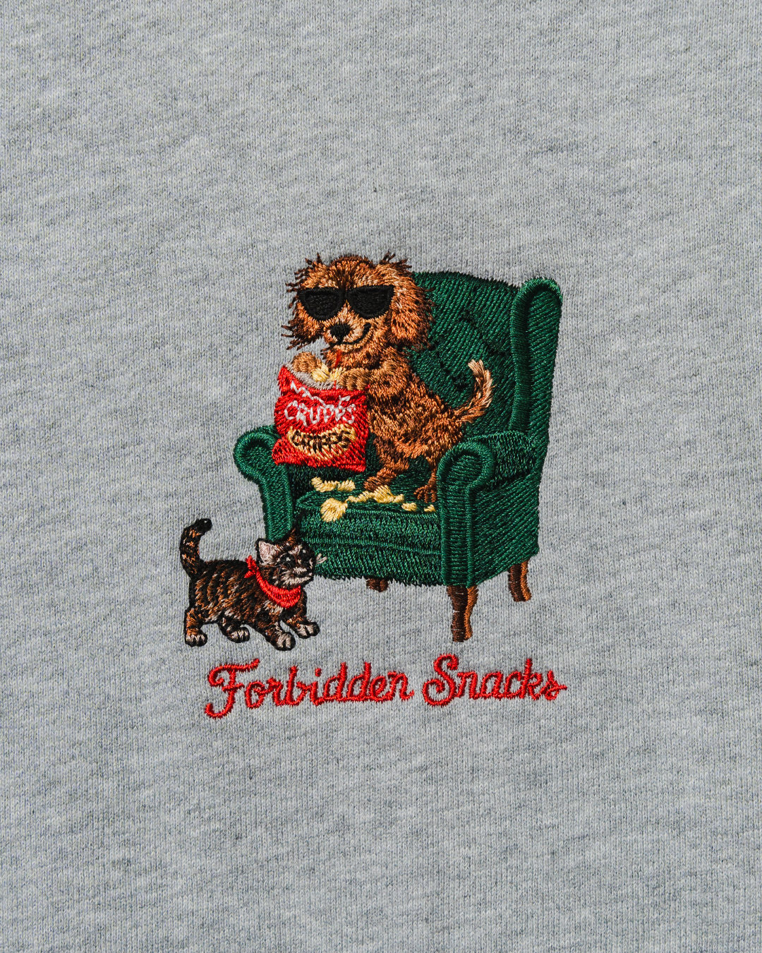 【ダックスフンド】クルーネックスウェット(1月初旬～1月中旬発送予定)