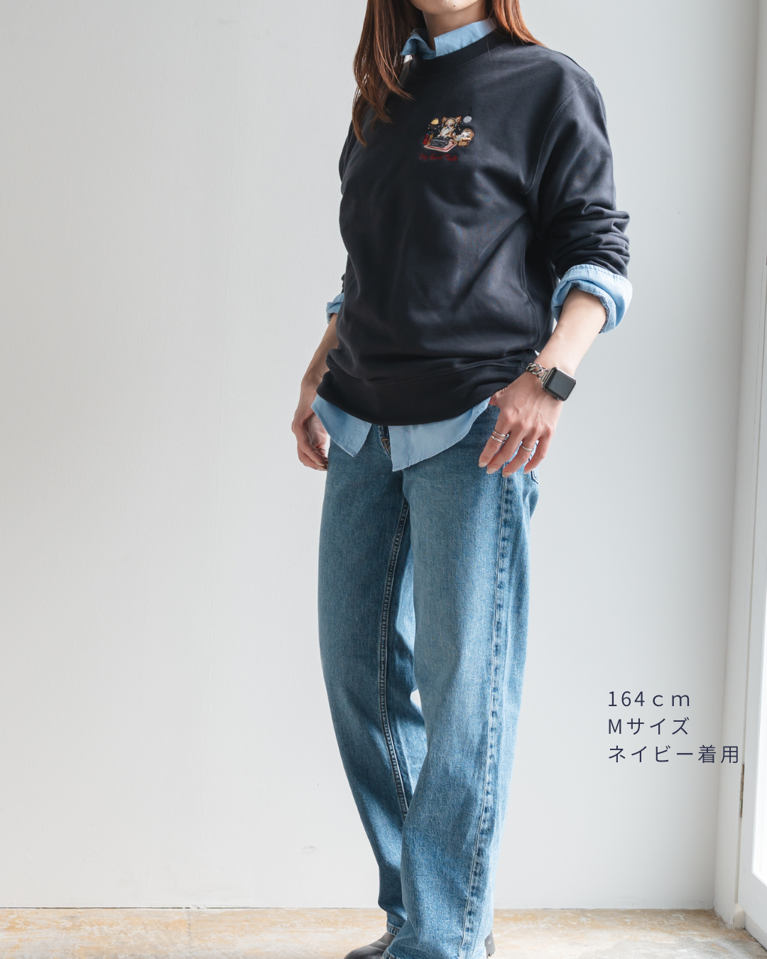 【チワワ】クルーネックスウェット(1月初旬～1月中旬発送予定)