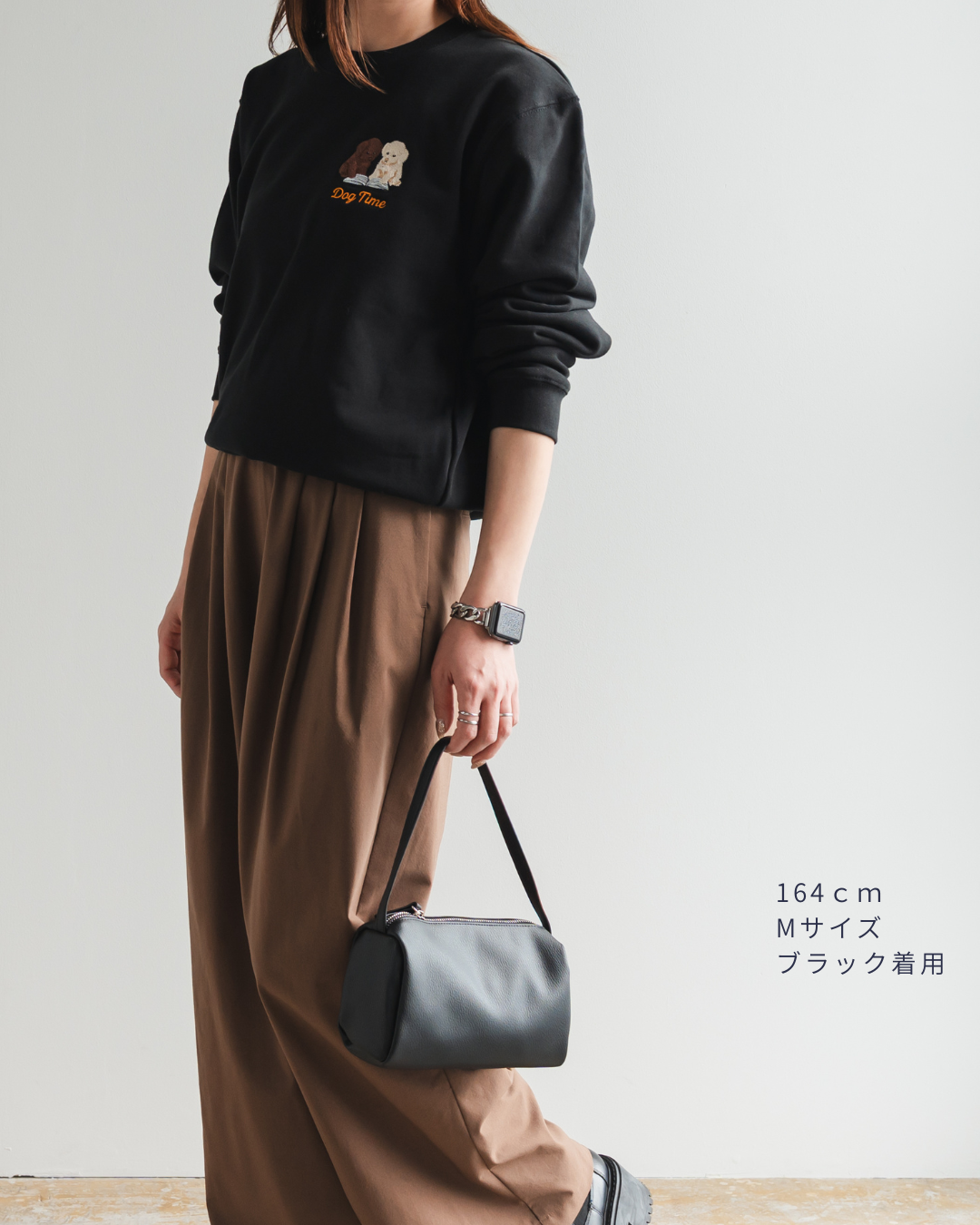 【トイプードル】クルーネックスウェット(1月初旬～1月中旬発送予定)