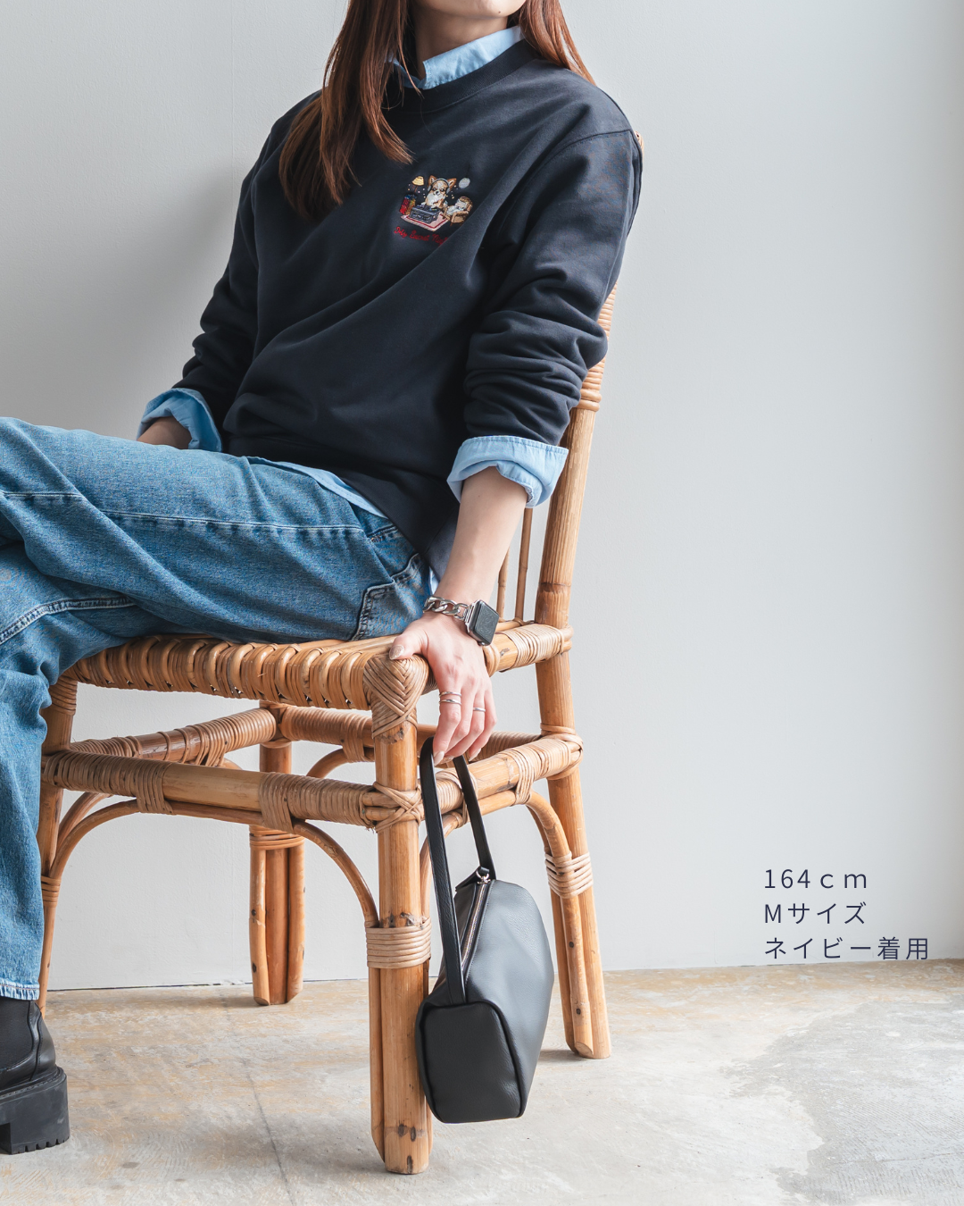 【チワワ】クルーネックスウェット(1月初旬～1月中旬発送予定)