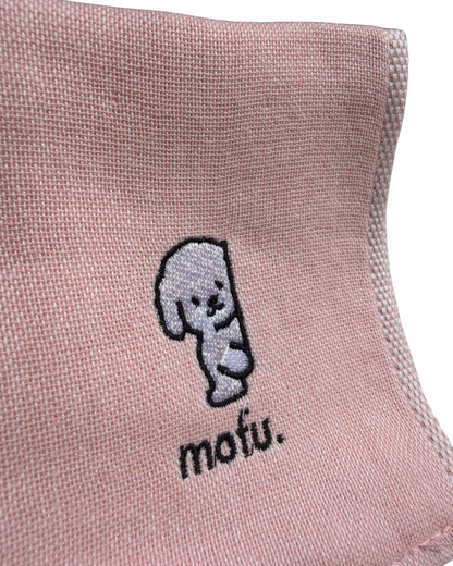 mofu. ハンカチ pink