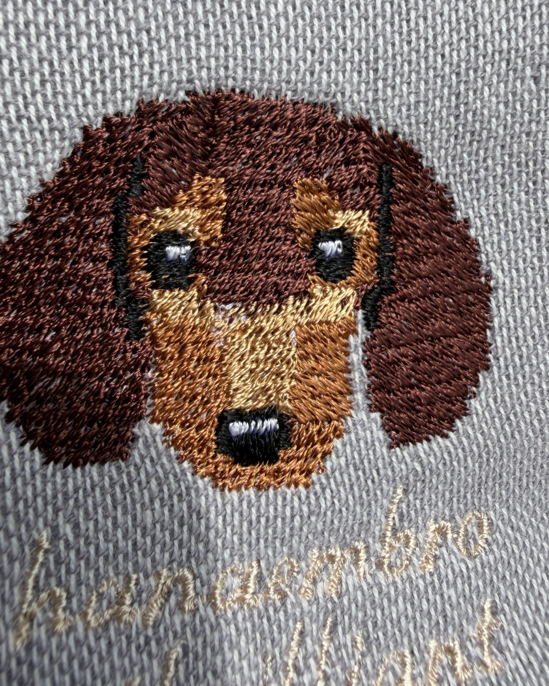 刺繡 極アップ