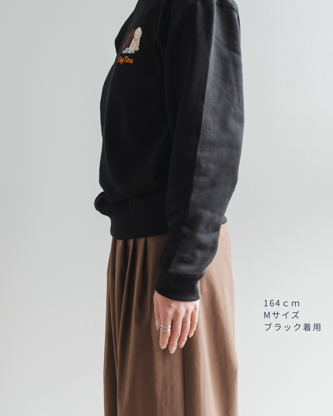 【トイプードル】クルーネックスウェット(1月初旬～1月中旬発送予定)