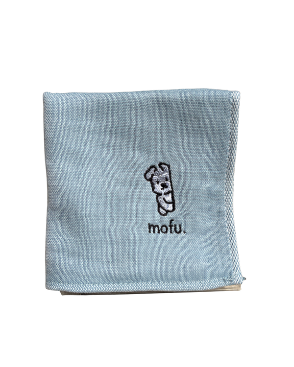 mofu. ハンカチ blue