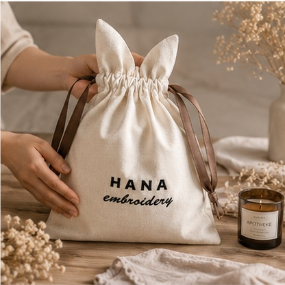 HANA刺繡 ギフト巾着