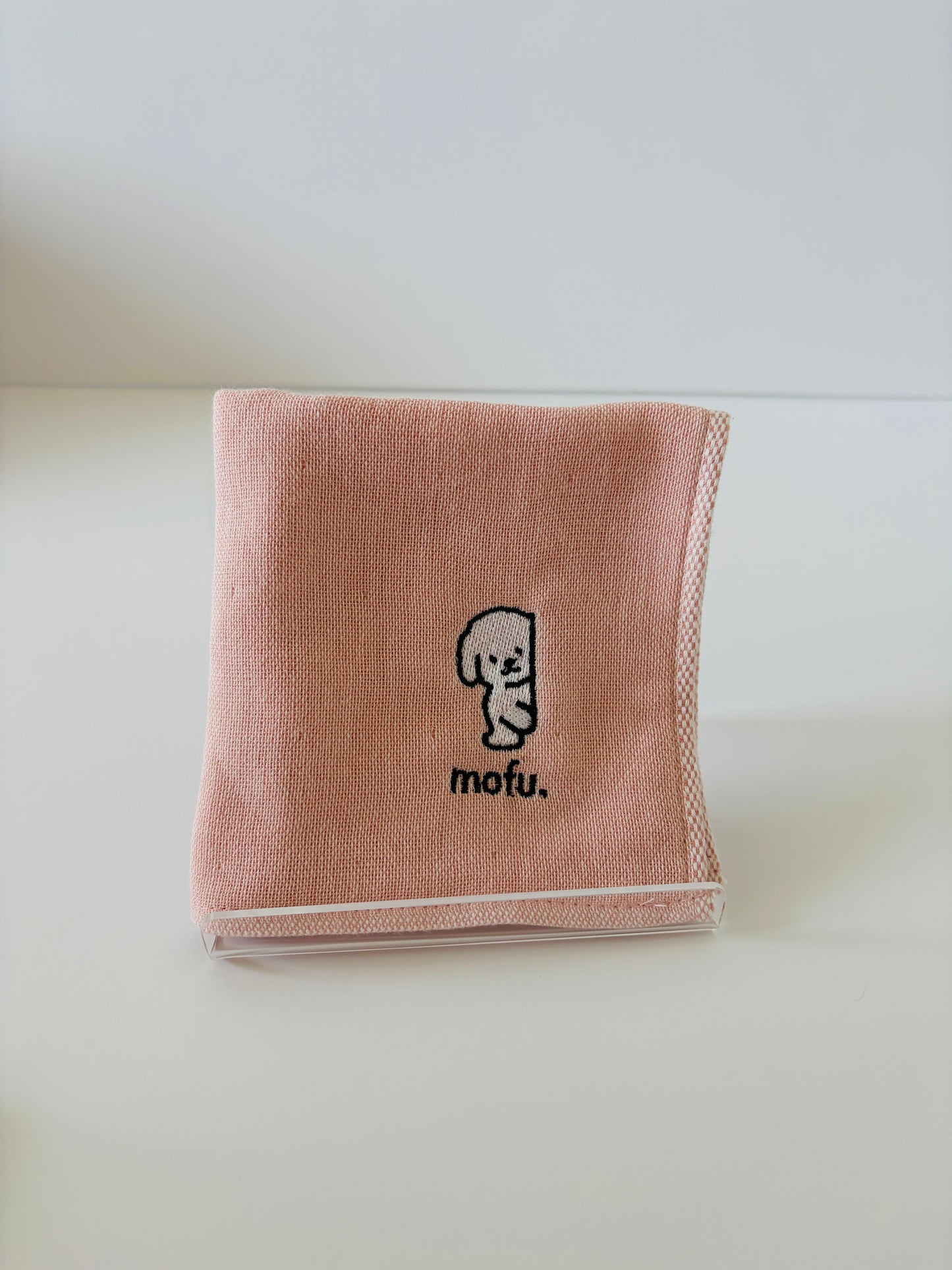 mofu. ハンカチ pink