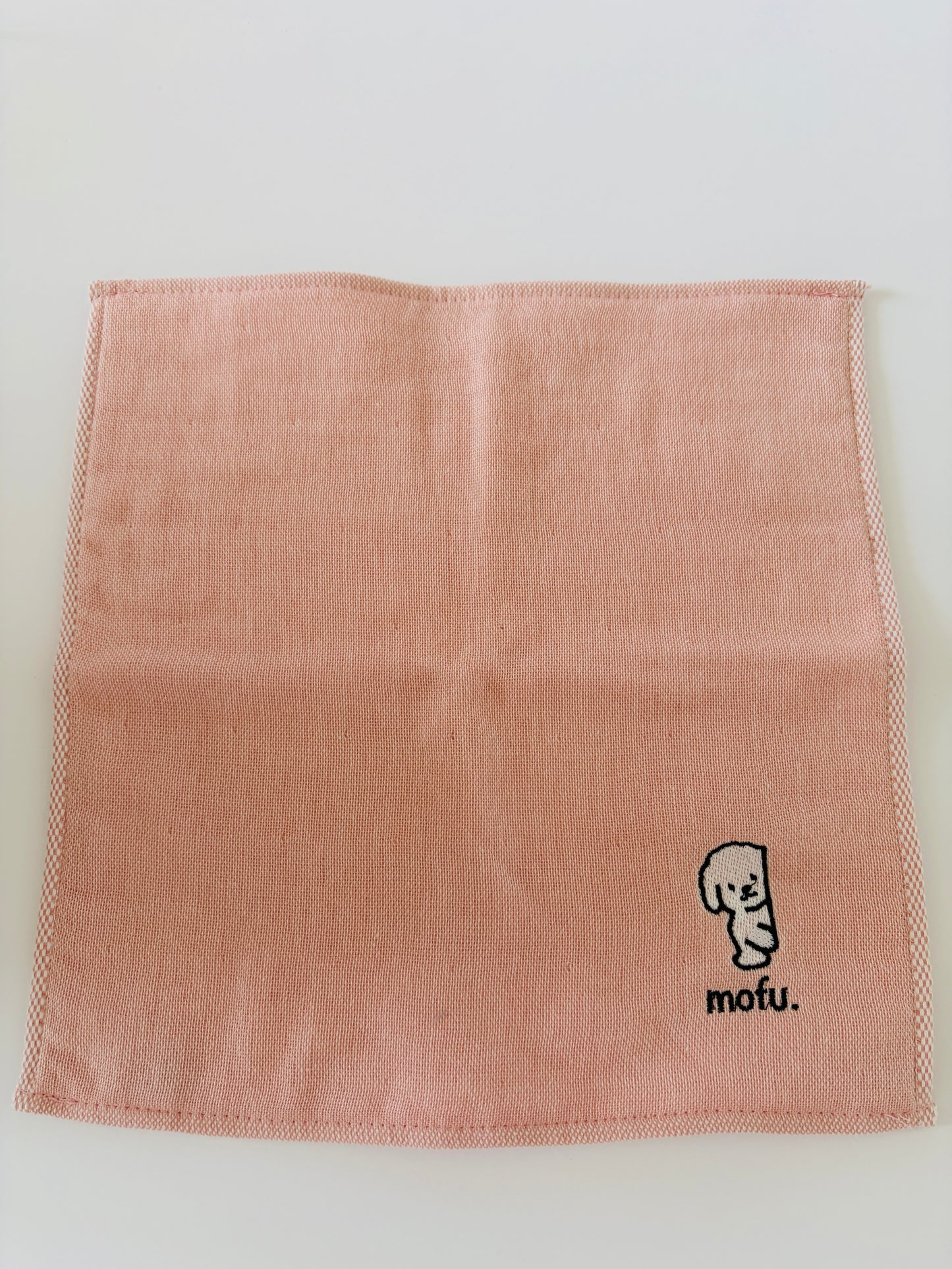 mofu. ハンカチ pink