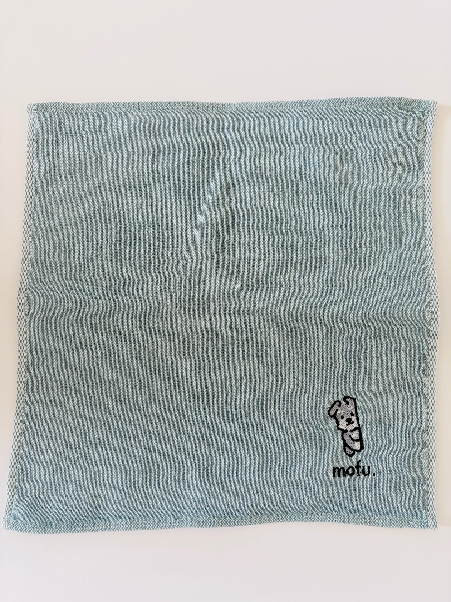mofu. ハンカチ blue