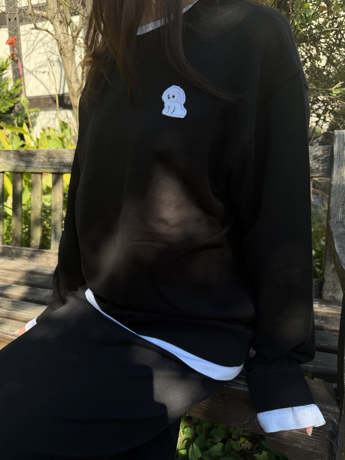 on the bench
