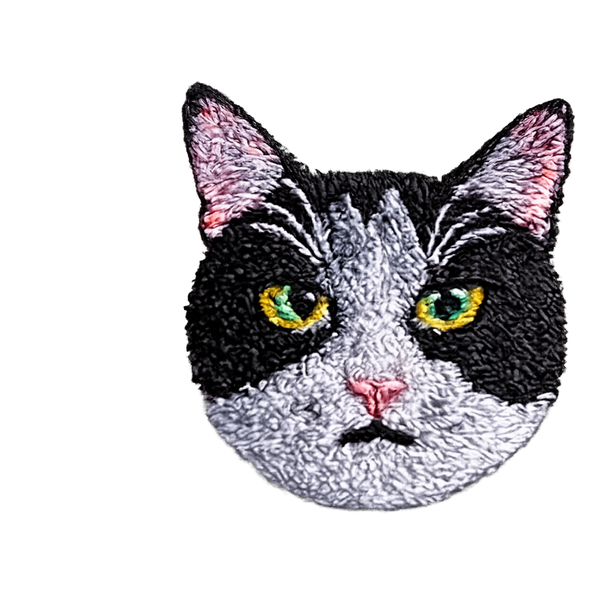 黒白はちわれ猫