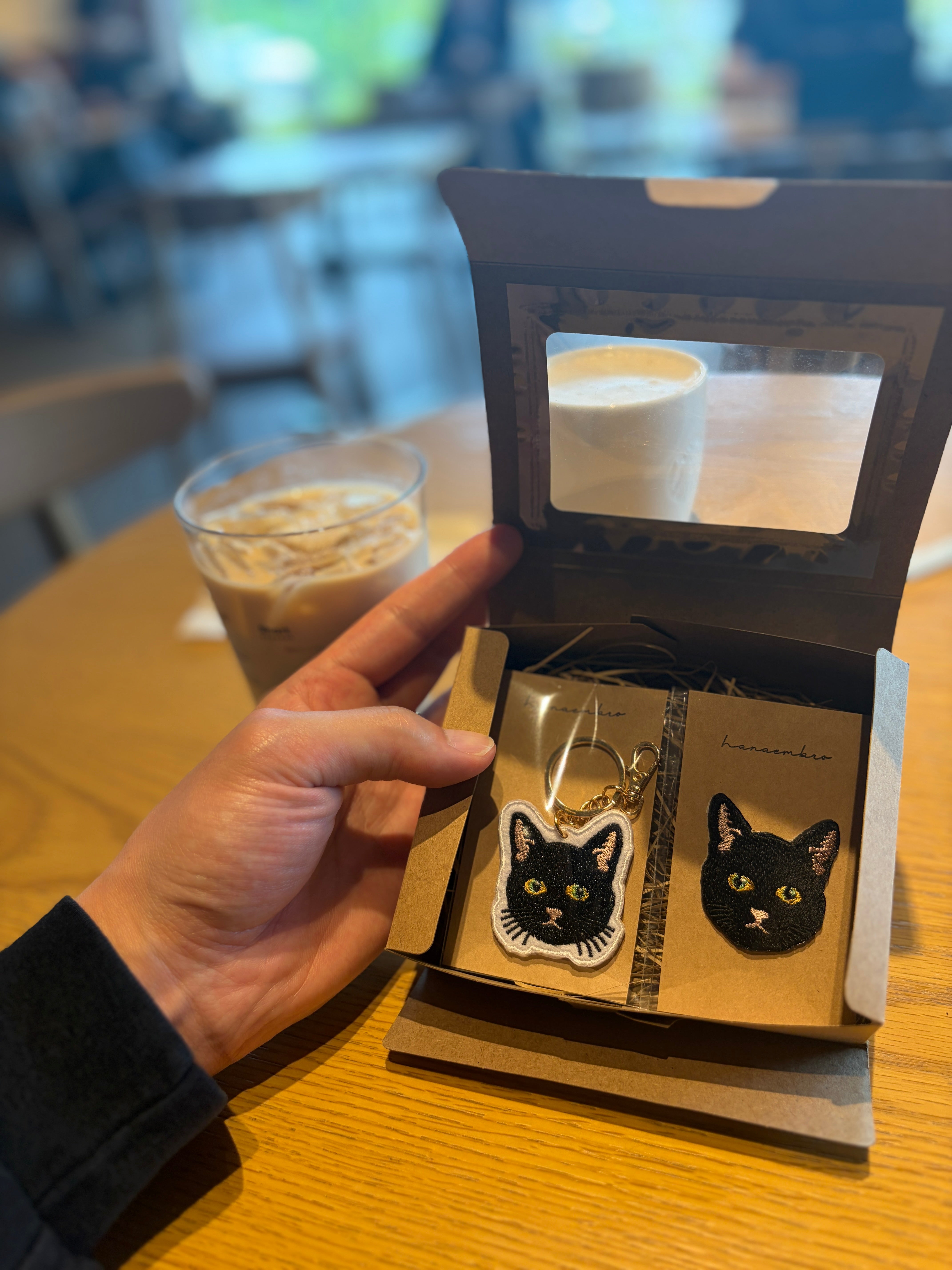 カフェのテーブル