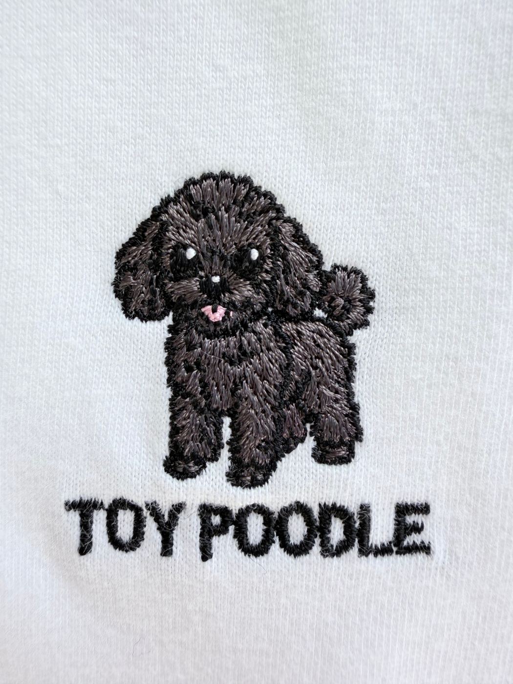 刺繍ディテール