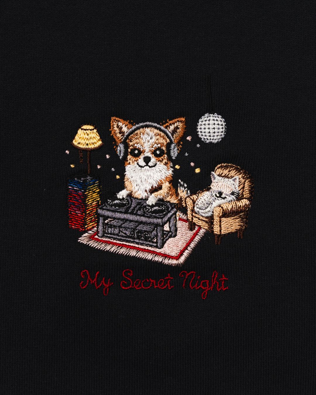 My Secret Night の刺繡